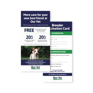 Our Vet Vaccination Cards - Dog
